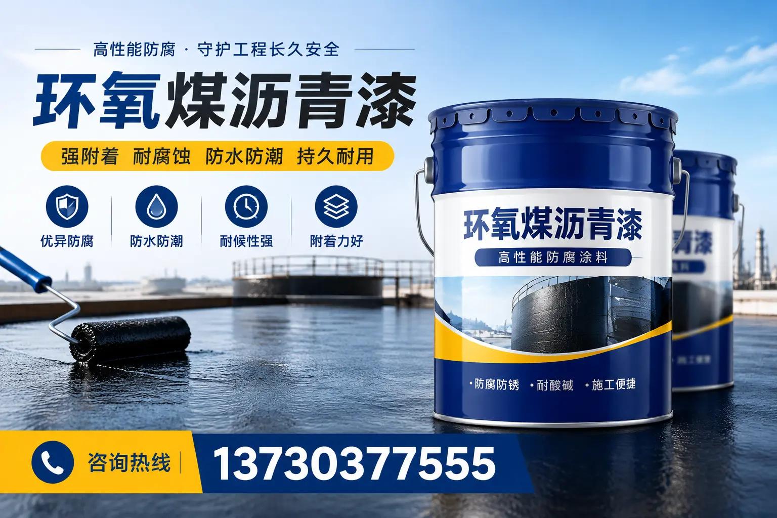 如何判断环氧煤沥青漆的质量?鹤壁消费者指南